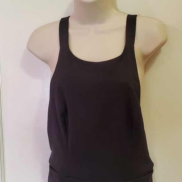 NBD Black Sleeveless Mini Dress with Side Strap Cutouts and Back Exposure, Large - Picture 13 of 16
